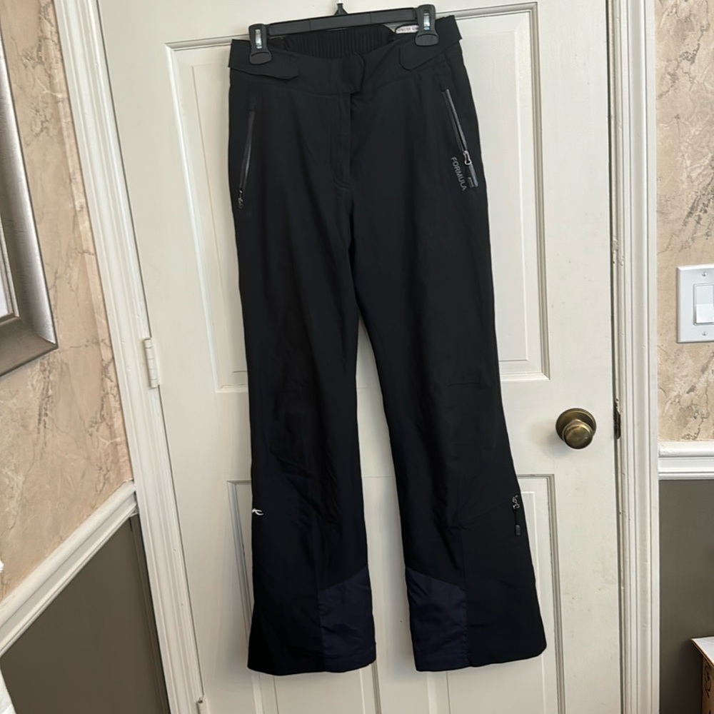 KJus Men's Formula Black Snow Pants size 42